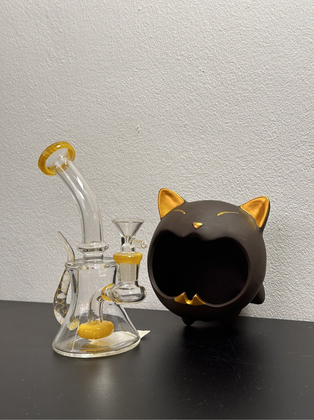 มินิบง ตบเบาๆ PULSAR MINI BELL SPIRAL HORN DAB RIG. 8 INCHES OIL RIG ...