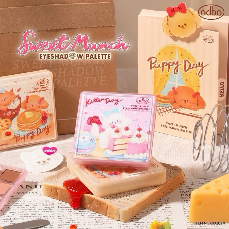 obdo SWEET MUNCH EYESHADOW PALETTE | Shopee Thailand