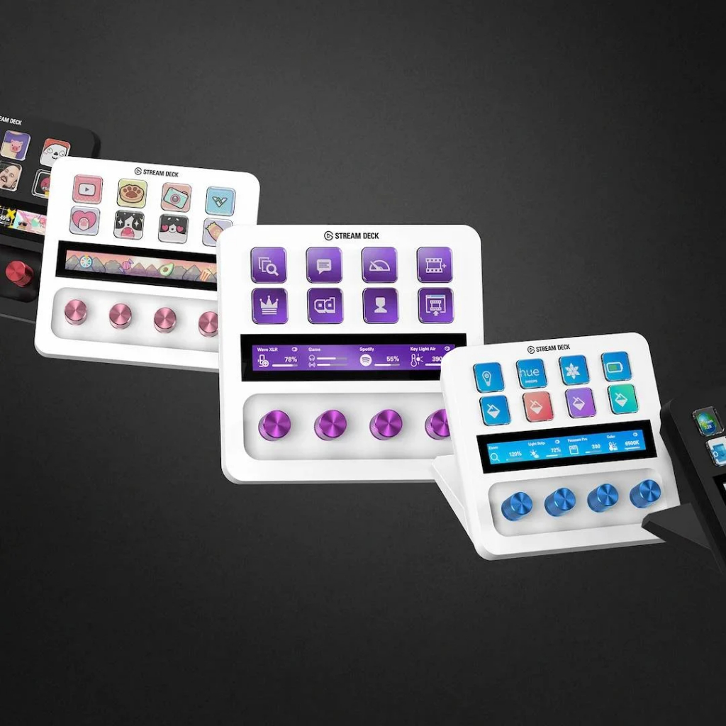 Elgato Stream Deck+ Live Video Stream controller 8 Keypad Buttons ฺ ...