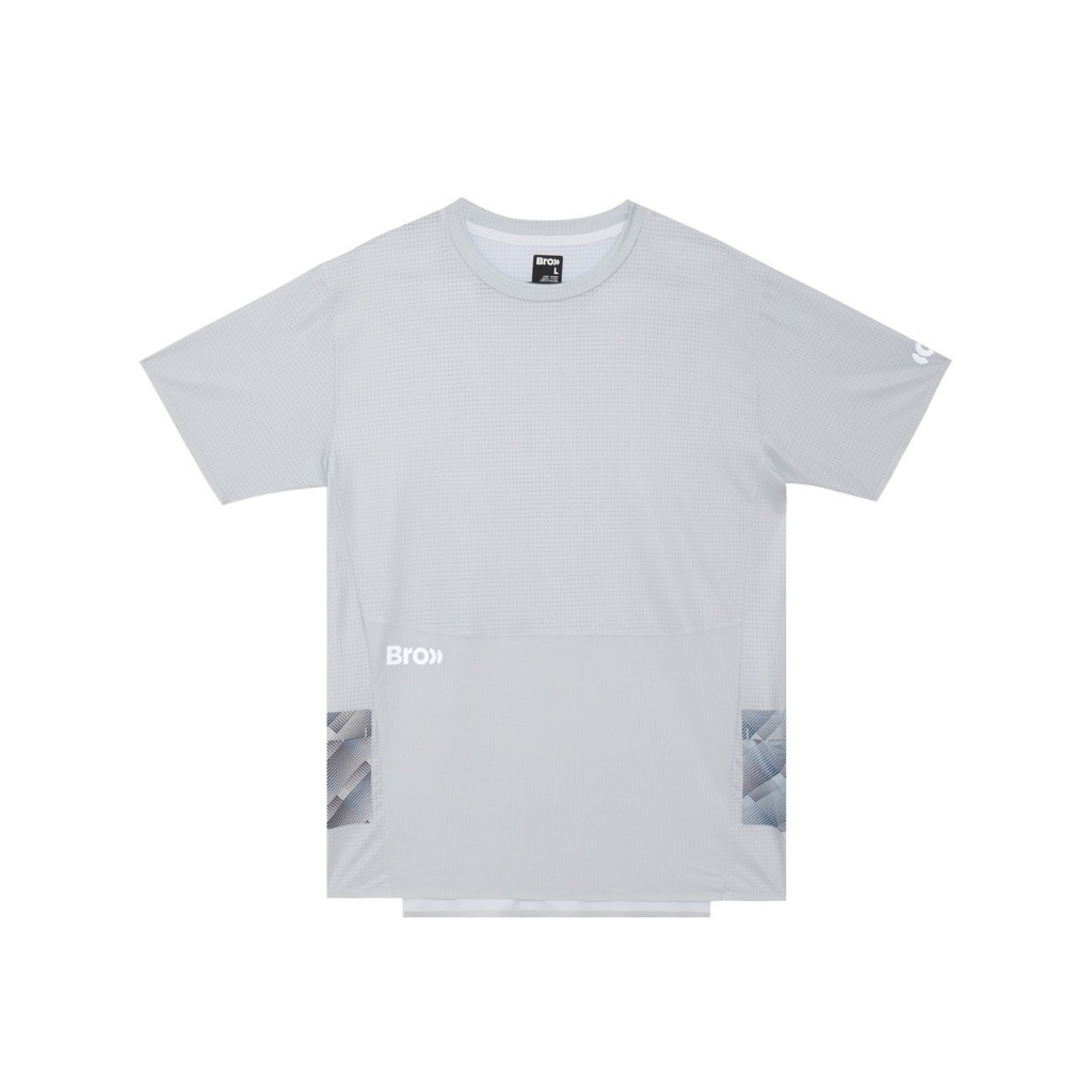 BROOO FUNCTIONAL RUNNING SHIRT SS2024 IVORY WHITE | Shopee Thailand