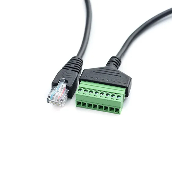 RJ45 Screw Terminal,RJ45 Male to 8 Pin Screw Terminal Connector,RJ45 ...