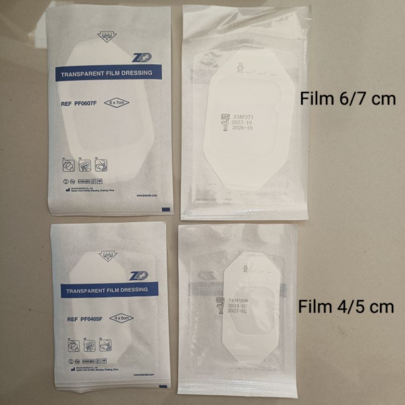 Zd Transparent film dressing 50 pcs./box.เทปแต่ง | Shopee Thailand