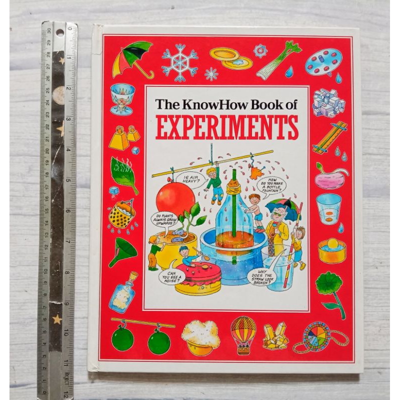 The KnowHow book of Experiments หนังสือภาษาอังกฤษ ความรู้ ทดลอง ...
