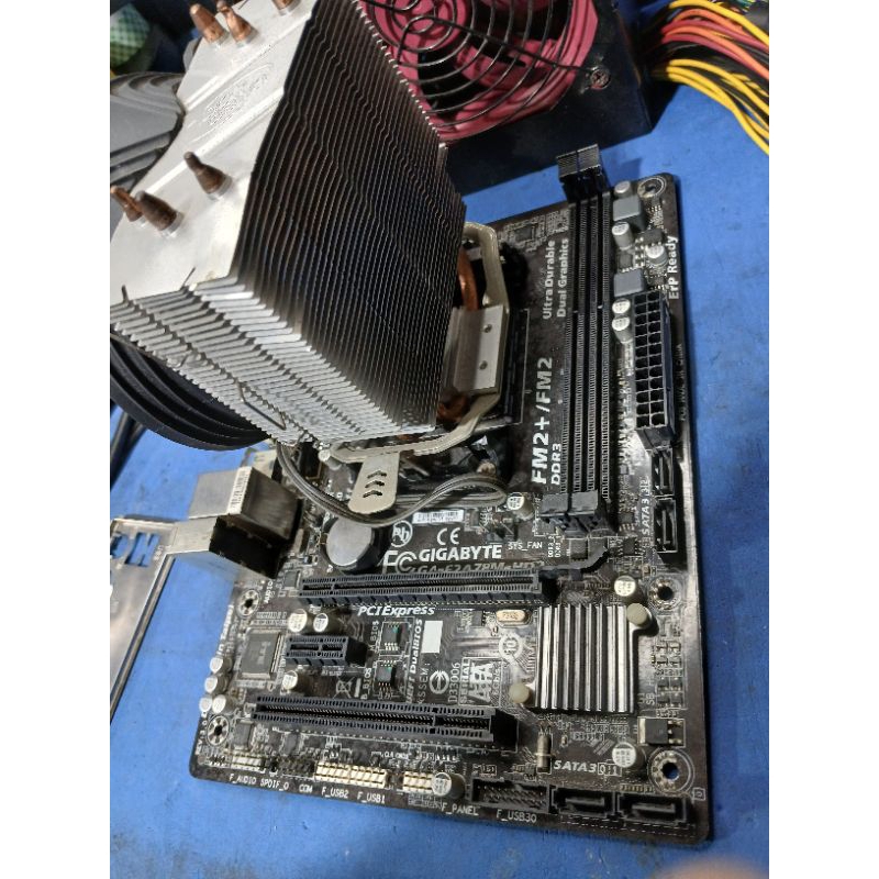 CPU AMD A8 5600K พร้อม บอร์ด GIGABYTE FM2+ สภาพสวย ใช้งานปกติ | Shopee ...