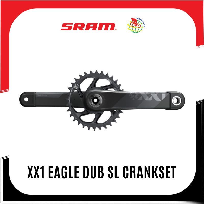 SRAM GUARNITURA XX1 EAGLE POWER METER DUB BOOST 175mm - Ciclo Pirata