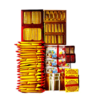 โปรโมชั่น Flash Sale : หลานกง ตรุษจีน สาร์ทจีน ชุดกระดาษไหว้บรรพบุรุษ รุ่น 101 บรรจุครบ เหมาะสำหรับวันที่เร่งรีบ  ไหว้ผู้ล่วงลับ