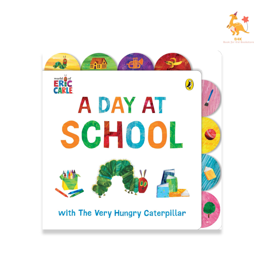 A Day at School with The Very Hungry Caterpillar Board book | Shopee ...
