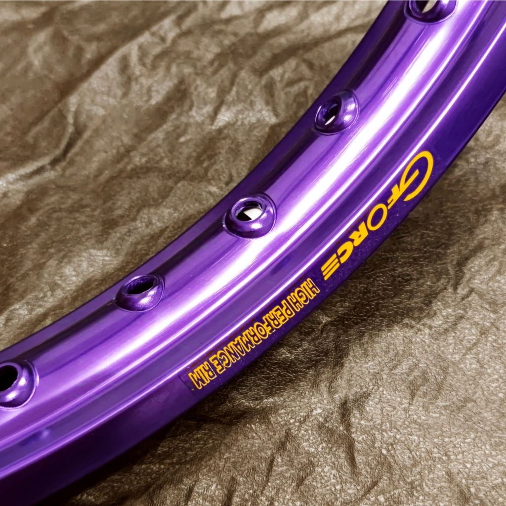 ขอบล้ออลูมิเนียม G-Force Rim สีม่วง ขนาด 1.2 , 1.4 ขอบ 17 นิ้ว (ราคาขาย ...