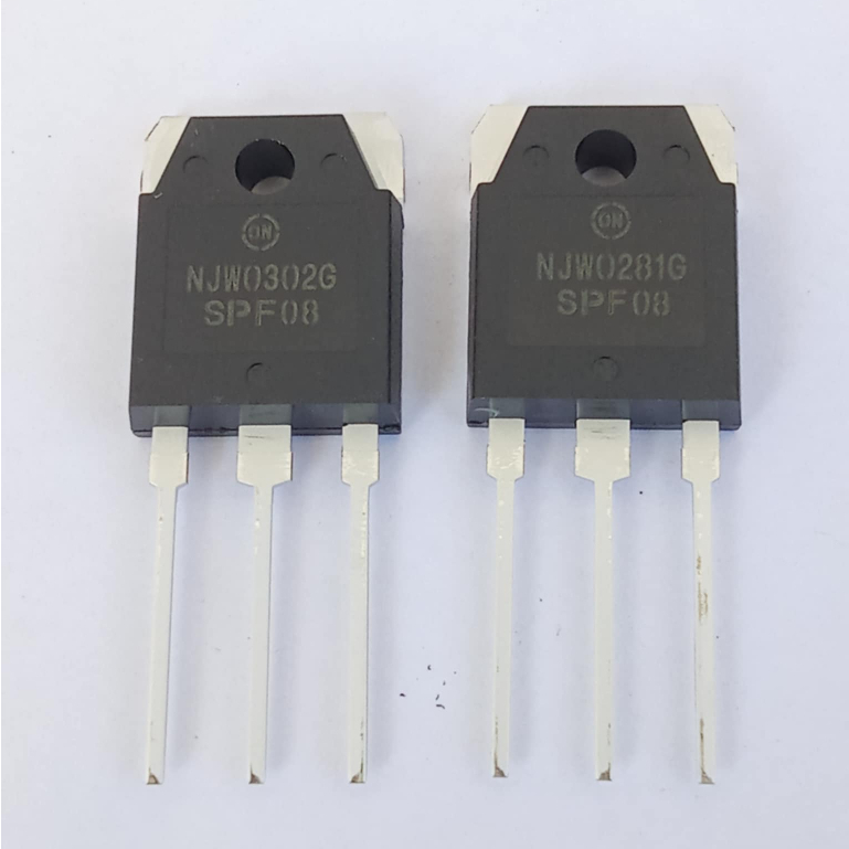 5 Pezzi NJW0281G – Transistor NPN TO-3P 250V 15A | BJT Per Audio Potenza