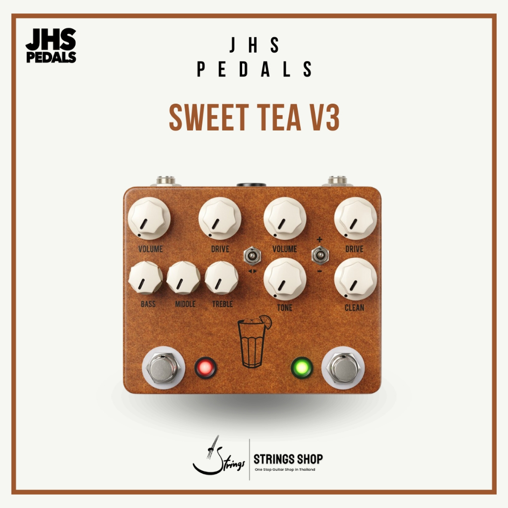 เอฟเฟคกีตาร์ JHS Pedals Sweet Tea V3 | Shopee Thailand