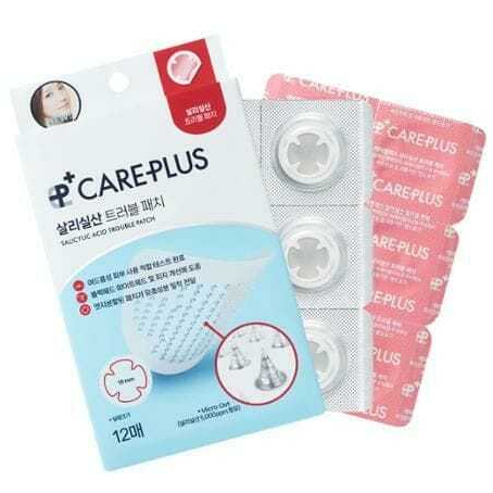 ของแท้📣 Care Plus Glutathione Blemish Patch / Salicylic Acid / Zinc Trouble ไมโครดอท ลดรอยคล้ำรอยดำ สิวอักเสบเฉพาะจุด