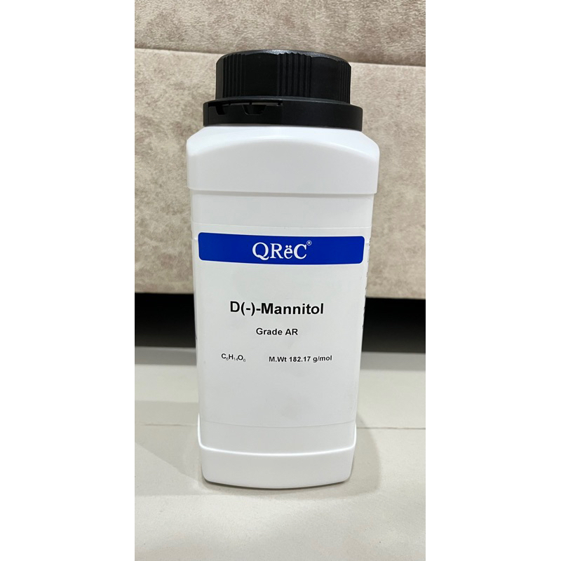 [wait 2-7 days] (D3110) D(-)-Mannitol, AR Grade ขนาด 500 กรัม ยี่ห้อ ...