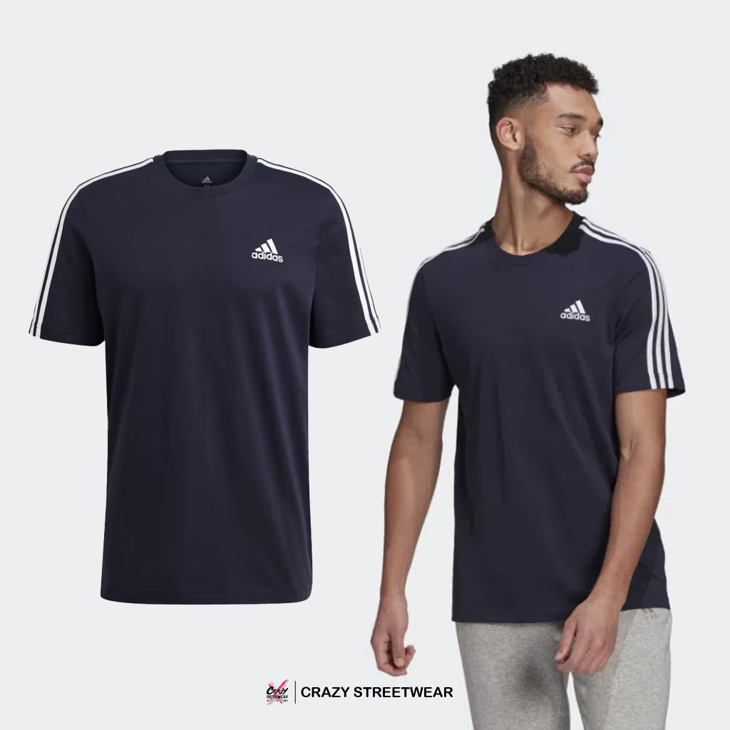 เสื้อยืด Adidas AEROREADY Sereno 3-Stripes ของแท้ 100% ( H28900 ...
