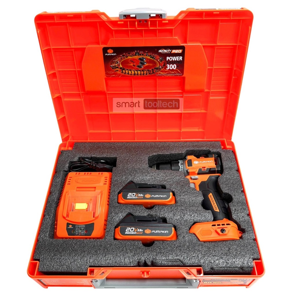 🔥รุ่นใหม่ปี 2026 พร้อมส่ง🔥 สว่านไร้สาย 20V PUMPKIN 50259 50266 ...