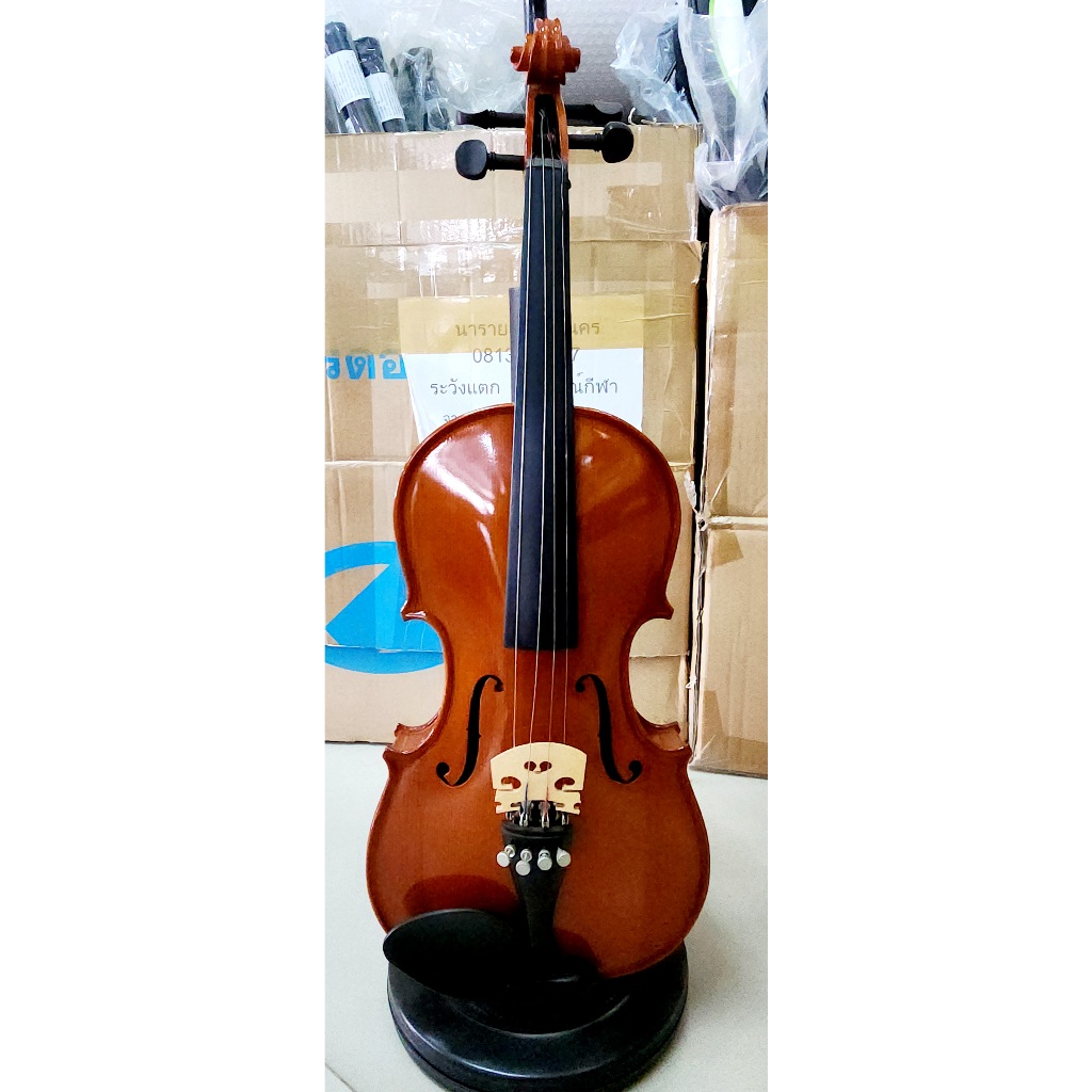 ***โล๊ะสต๊อก หมดแล้วหมดเลย** ไวโอลีน Violinพร้อมขาตั้ง ของใหม่มือ 1 ...