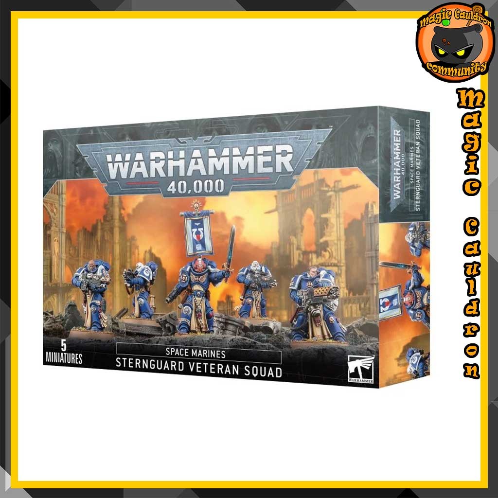 Lot De Bits Games Workshop Pour Space Marines Lot De Bits Warhammer 40K Space Marines Sternguard Veterans - Épaulières à Crête Unies X5 - Occasion Neuves Bits Warhammer 40k Sternguard