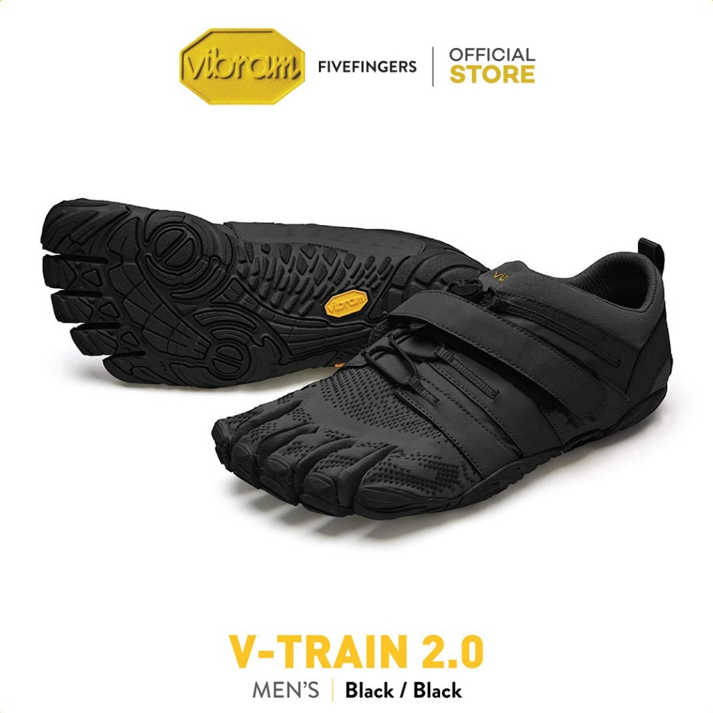 Vibram FiveFingers รุ่น V-Train 2.0 รองเท้าเทรนนิ่ง รุ่นผู้ชาย สี Black ...