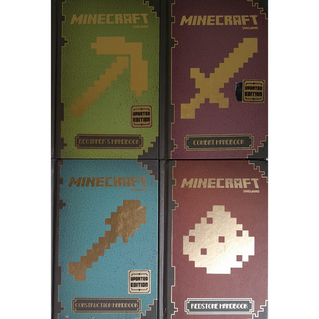 hk25-2 Minecraft Handbook หนังสือมือสอง ปกแข็ง | Shopee Thailand