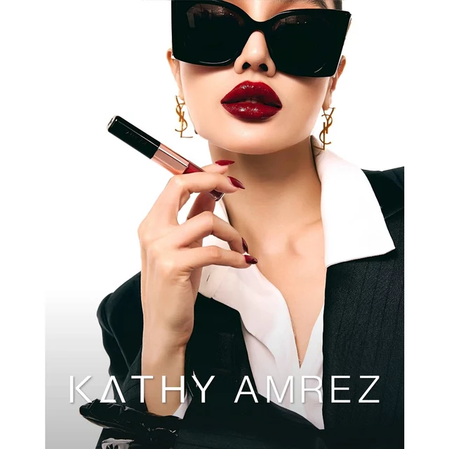 [กด 2 ชิ้น รับโปร 1 แถม 1] ลิปดูโอ จูบไม่หลุด KATHY AMREZ LIP DUO MATTE & SHINE FIX