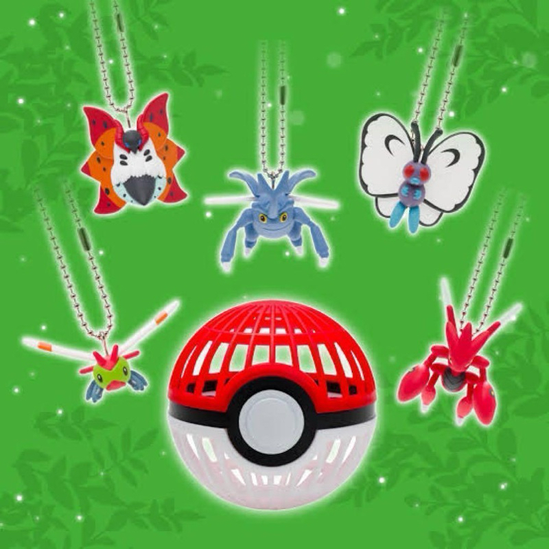 Pokemon Center Limited Gacha Gacha Insect Ripple - กาชาปองโมเดลโปเกม่อน ...