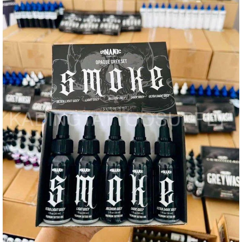 Dynamic Smoke Opaque Greys Set ชุดทำเงาเทา ขนาด1ออนซ์ | Shopee Thailand