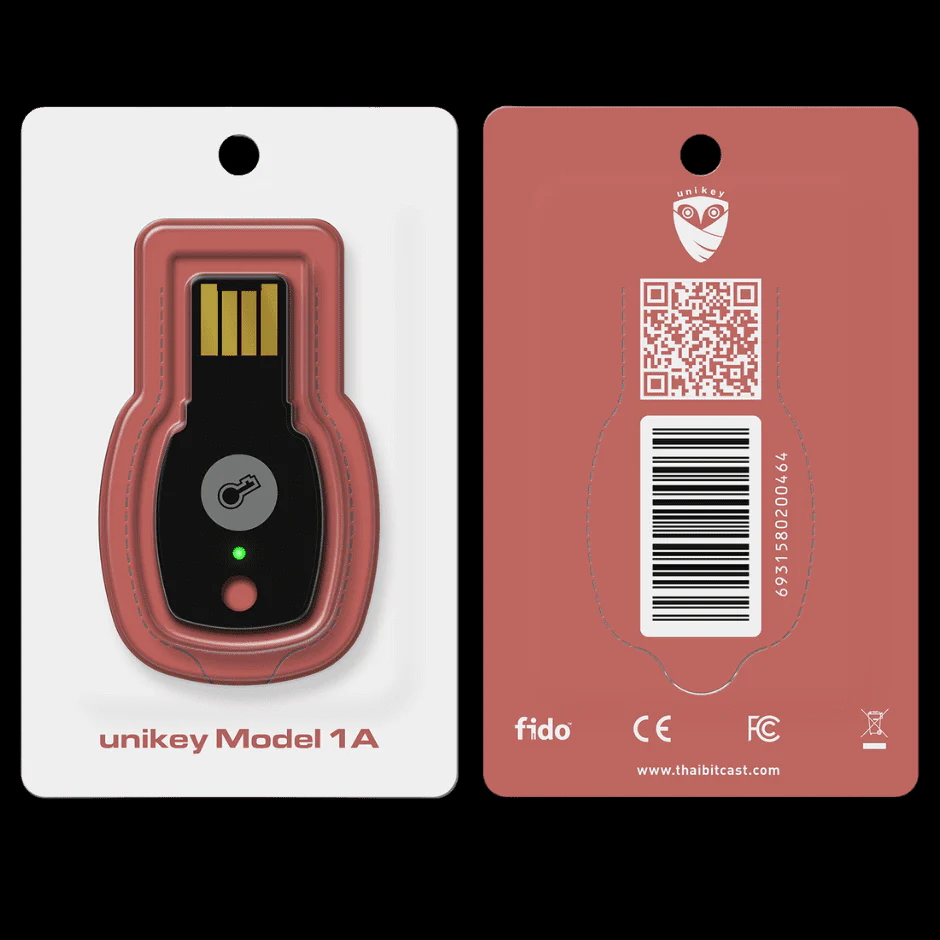 Unikey Model 1A ปกป้องบัญชีของคุณ ใช้งานผ่าน USB Type A ประกัน 1 ปี ...