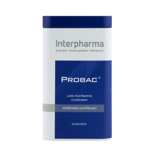 Probac7 30 ซอง โปรไบโอติกและพรีไบโอติก ช่วยลำไส้ระบบทางเดินอาหาร ...