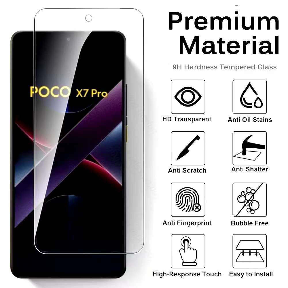 Poco X7 Pro/Redmi A4ตรงรุ่น(พร้อมส่งในไทย)ฟิล์มกระจกเต็มจอXiaomi Redmi ...