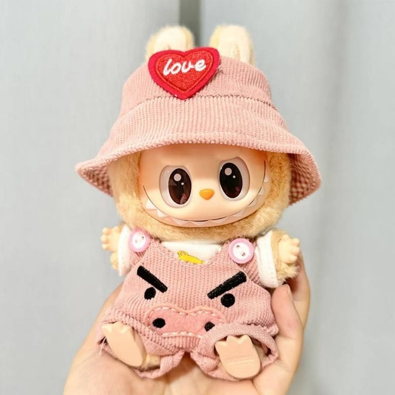 🔥พร้อมส่ง_ใน​ไทย​🔥ชุดลาบูบู้​v1,v2 ชุด​labubu​ macaron​ v1, v2​ เสื้อผ้าลาบูบู้​ 17cm​.​ส่งไวในไทย​(เฉพาะ​ชุด)​