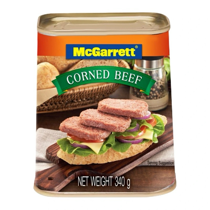 sam Mcgarett coened beef 340g. แม็กกาแร็ต คอร์น บีฟ ดนื้อวัวบดปรุงรส ...