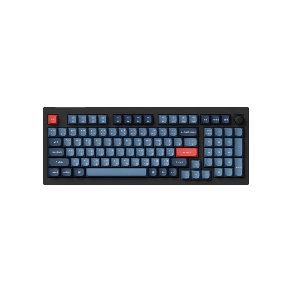 Keychron V5 Max Wireless Custom Mechanical Keyboard คีย์บอร์ดไร้สายขนาด 96% แบบ Gasket Mount