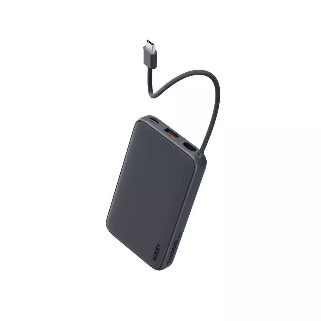 AUKEY PB-Y53 พาวเวอร์แบงชาร์จเร็ว Spark Sling 10,000 mAh เทคโนโลยี AiPower และ USB-C Power Bank