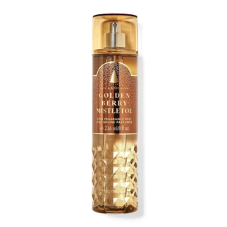 (ของแท้) Bath & Body Works Golden Berry Mistletoe Fine Fragrance Mist 236ml