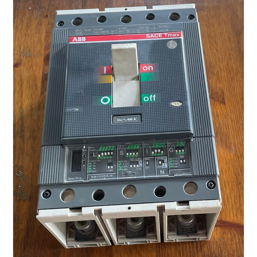 ขาย เมน เบรกเกอร์ สามเฟส 400 แอมป์ Main Breaker ABB 3P 400A Sace Tmax ...