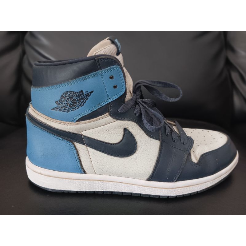 Air Jordan 1 Retro High Obsidian UNC Size 8.5us 7.5uk 42/26.5cm 