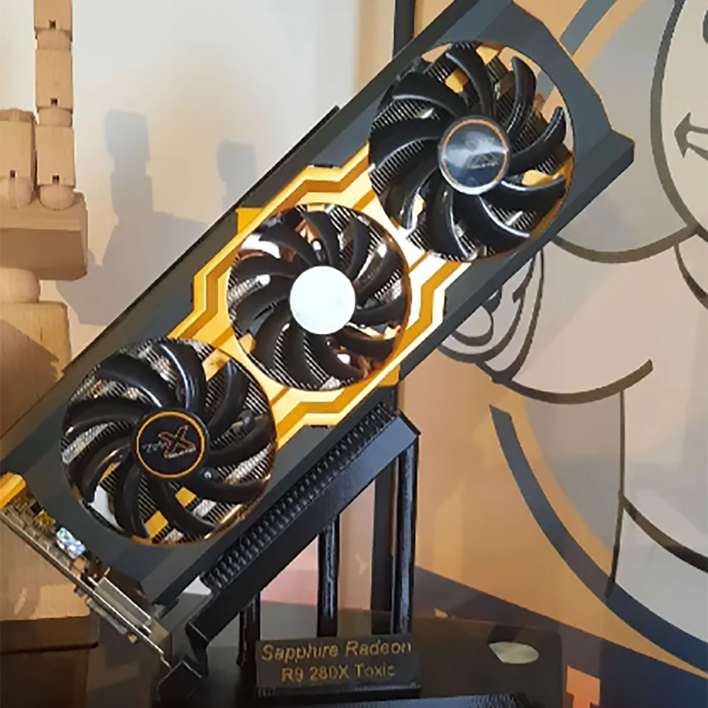 (พร้อมส่ง) ที่ตั้งวางจัดเก็บโชว์การ์ดจอ Hall of Fame GPU Geforce RTX ...