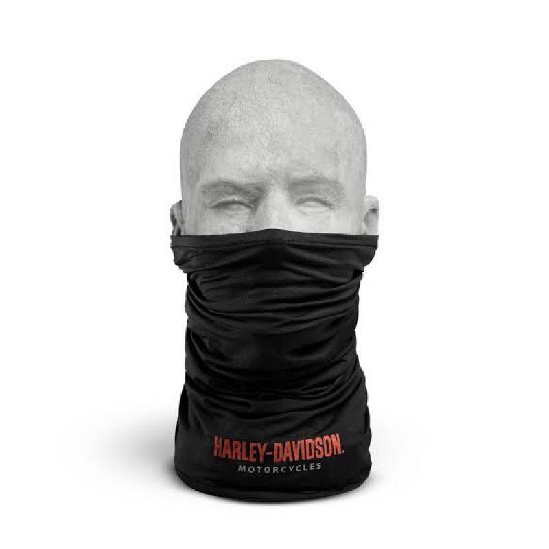 GRAPHIC NECK GAITER WITH COOLCORE TECHNOLOGY - WHITE/GREY