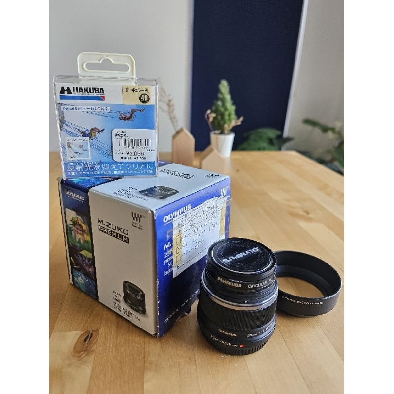 [มือสอง] เลนส์ Olympus 25mm f1.8 M.ZUIKO DIGITAL + ฟรี PL Filter + ฟรี ...
