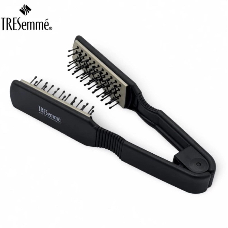 TRESEMME COMB หวีแปรงหนีบผมตรง ใช้เป็นหวีหนีบจับช่อผมแทนการไดร์หรือหนีบ ...