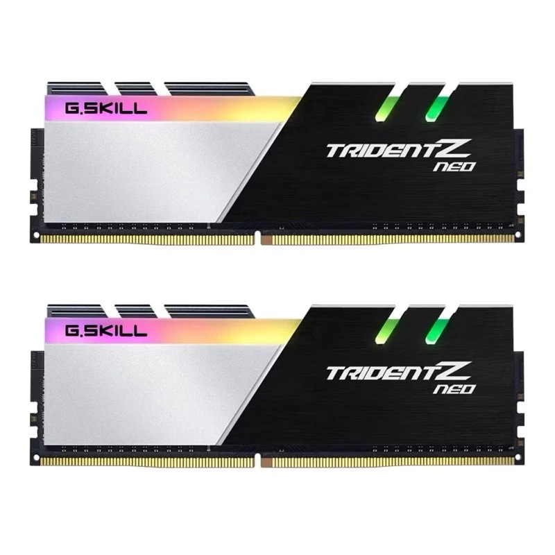 แรม RAM DDR4/3200 64GB G.SKILL TRIDENT Z NEO RGB (32GBx2) 64GB