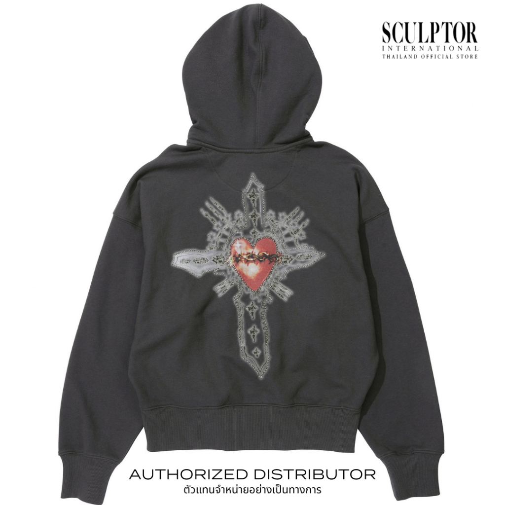 Daily Zip Hoodie in Warm White – Gym+Coffee 《SCULPTOR》Cottage 