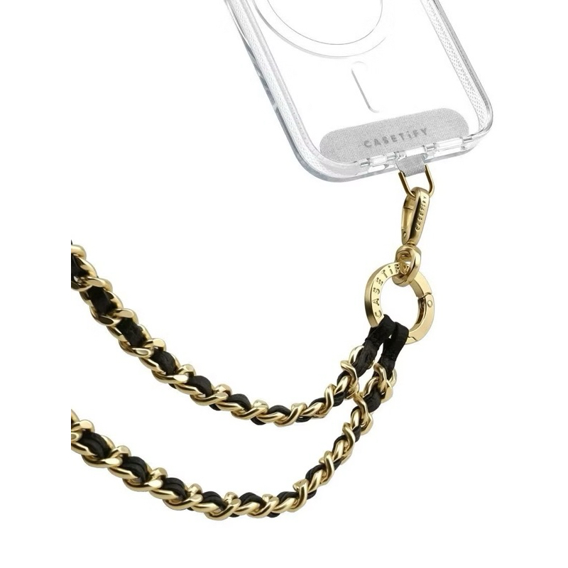 Castify Leather Chain Cross-body Strap สายห้อยมือถือ | Shopee Thailand