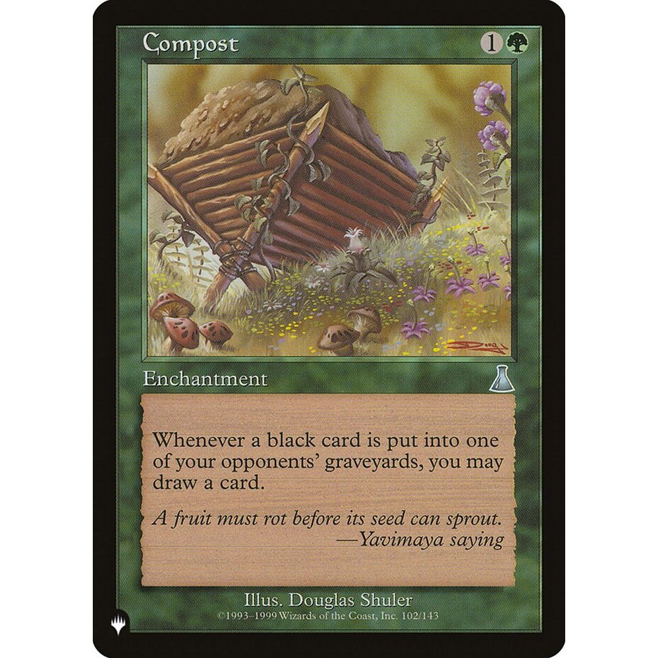Compost The List การ์ด Magic the Gathering [MTG] ของแท้ | Shopee Thailand