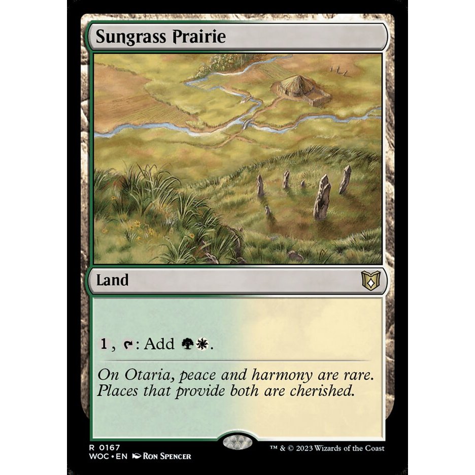 Magic: The Gathering - Sungrass Prairie - Odyssey By Magic: The Gathering