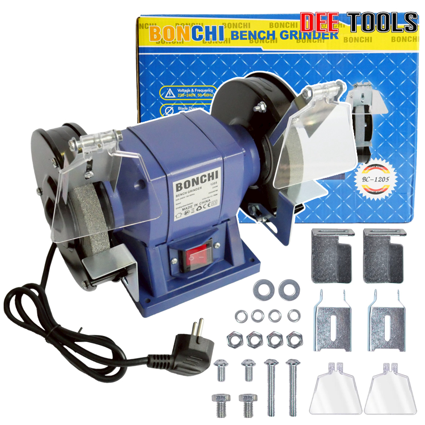 BONCHI มอเตอร์หินเจียร มอเตอร์หินไฟ 5 นิ้ว รุ่น BC-1205 (125 มม.) Bench ...