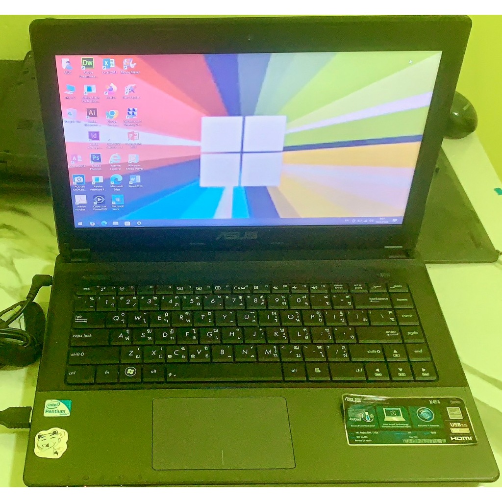 ++ขายถูกด่วน++Notebook Asus X45A RAM4 จอ14.1 เครื่องพร้อมใช้งาน สเปกสูง ...