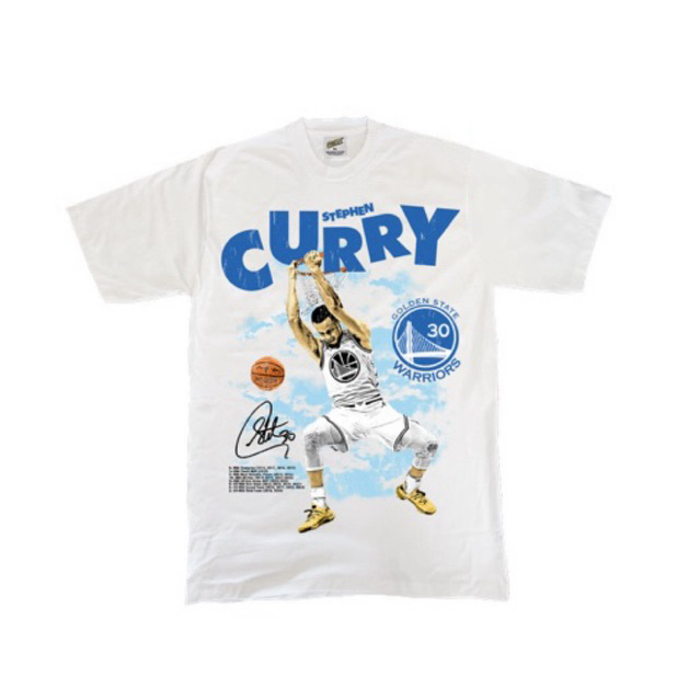 cosmicbkk เสื้อยืดลาย Stephen Curry