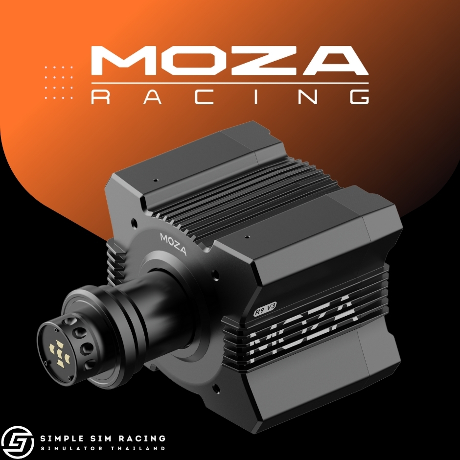 พร้อมส่ง Moza R9 V.3 Direct Drive Wheel Base (ประกันศูนย์ไทย 1 ปี ...