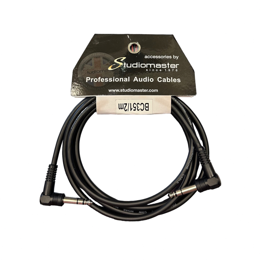 Studiomaster BC351 Stereo Instrument Cable สายแจ็ค สเตอริโอ ยาว 2 เมตร ...