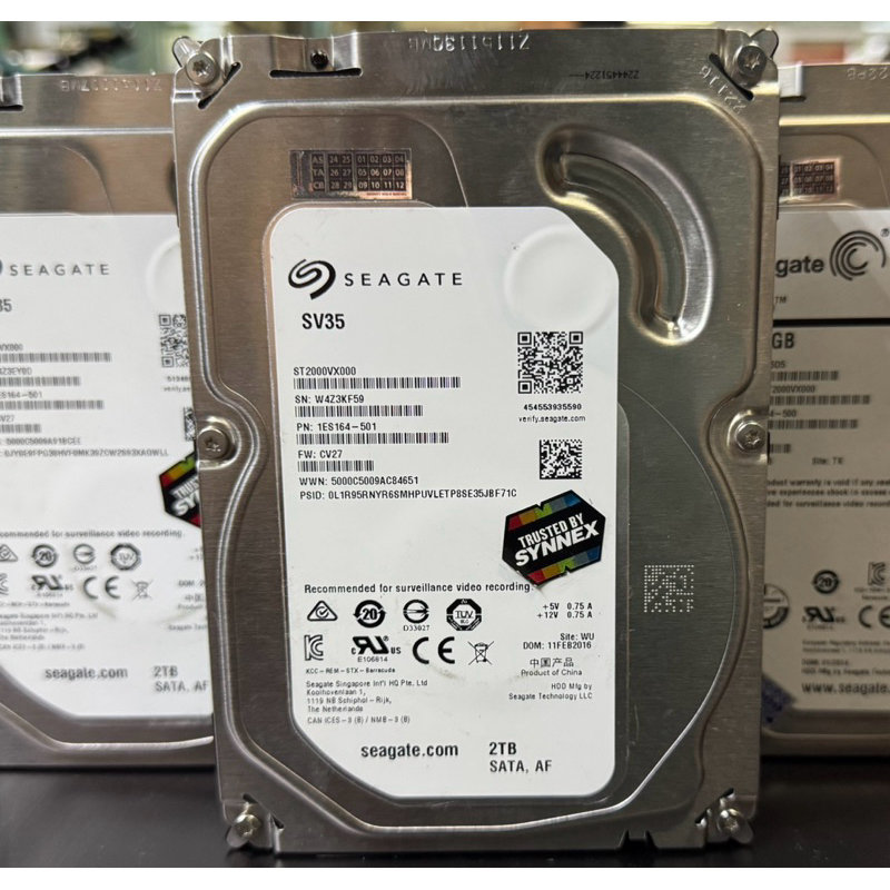 hdd pc 3.5 2tb 2 tb 2000gb seagate st2000vx000 sv35 sata-3 64mb
